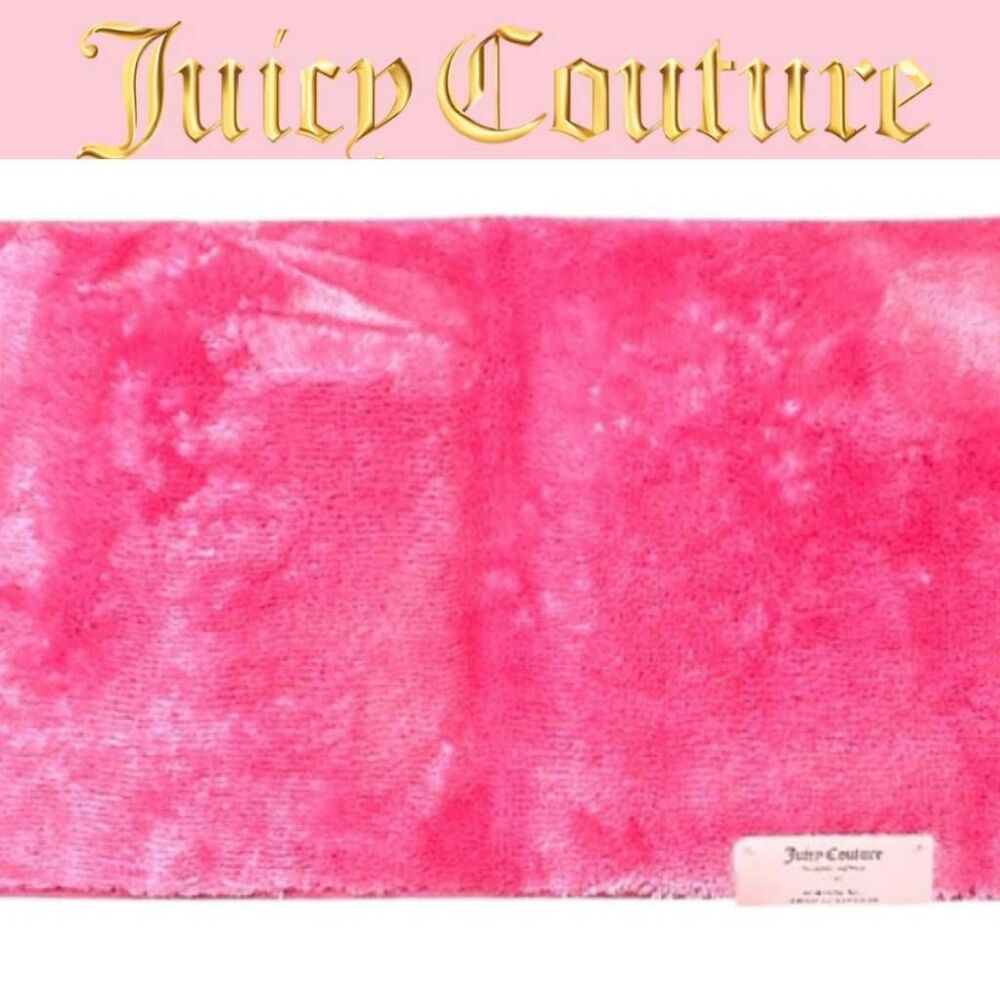Juicy Couture Home Plush Bath Rug- Candy Pink